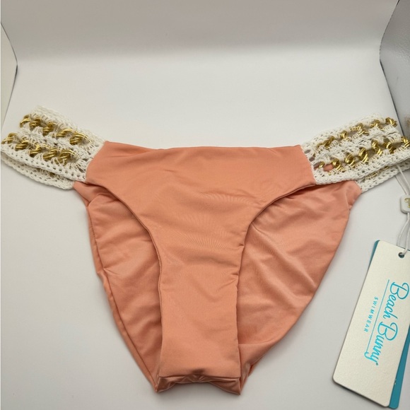 Beach Bunny Got Me In Chains Tri Bikini Set - Size M - Picture 9 of 13